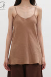 BASERANGE 25 Spring/Summer France Linen Vest Camisole BAS-TODY-SL-000-OCULAR